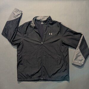 Under Armour Black and Gray Lightweight Jacket